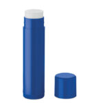Veganer Lippenbalsam Blau als Werbeartikel mit Logodruck