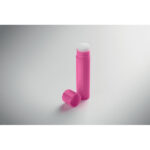 Veganer Lippenbalsam Rosa, Detailaufnahme des Materials
