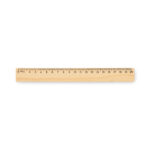 Holzlineal 20cm als Werbeartikel mit Logodruck