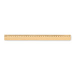 Holzlineal 30cm als Werbeartikel mit Logodruck