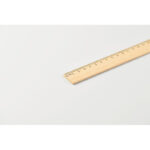 Holzlineal 30cm, Detailaufnahme des Materials
