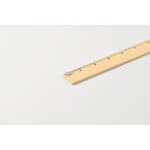 Holzlineal 30cm – Vorderansicht