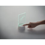 Memoboard mit LED-Beleuchtung – Seitenansicht