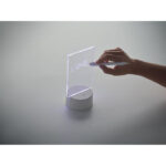 Memoboard mit LED-Beleuchtung – Nahaufnahme