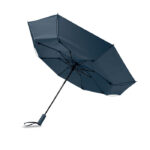 23" Regenschirm Blau von oben