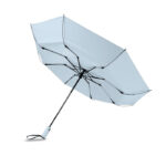 23" Regenschirm Blau von oben