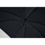 23'' Regenschirm quadratisch Schwarz, Detailaufnahme des Materials