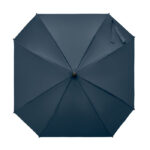 23“ Regenschirm quadratisch – Rückansicht