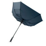 23'' Regenschirm quadratisch Blau, Seitenansicht