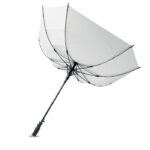 23'' Regenschirm quadratisch Weiß, Seitenansicht