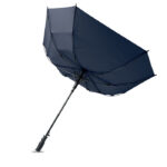 23'' Regenschirm quadratisch Blau, Seitenansicht
