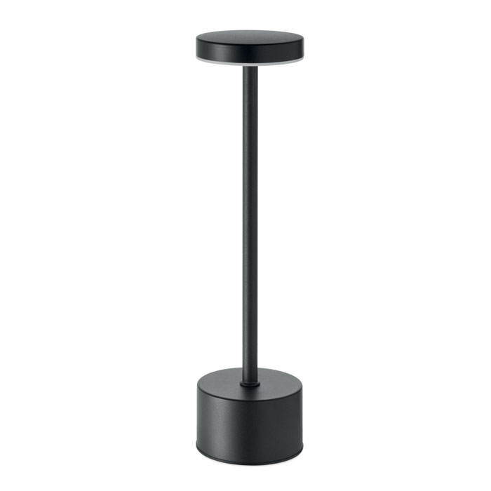 USB-Tischlampe aus Aluminium USB-Tischlampe aus Aluminium als Werbeartikel mit Logodruck