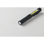 Magnetische LED-Taschenlampe, Detailaufnahme des Materials