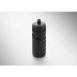 Sport-Trinkflasche 500ml Schwarz, Detailaufnahme des Materials