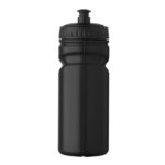 Sport-Trinkflasche 500ml Schwarz, Seitenansicht