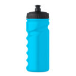 Sport-Trinkflasche 500ml Blau, Rückansicht