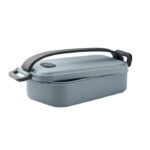 Lunchbox PP 800 ml Blau, Rückansicht
