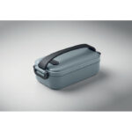 Lunchbox PP 800 ml Blau, Detailaufnahme des Materials