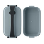 Lunchbox PP 800 ml Blau, geöffnet dargestellt
