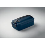 Lunchbox PP 800 ml Blau, Detailaufnahme des Materials