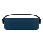 Lunchbox PP 800 ml Blau von oben