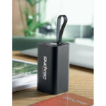 Powerbank 20.000 mAh mit markiertem Druckbereich für Ihr Logo