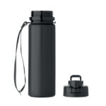 Faltbare Sportflasche Silikon – Detailaufnahme