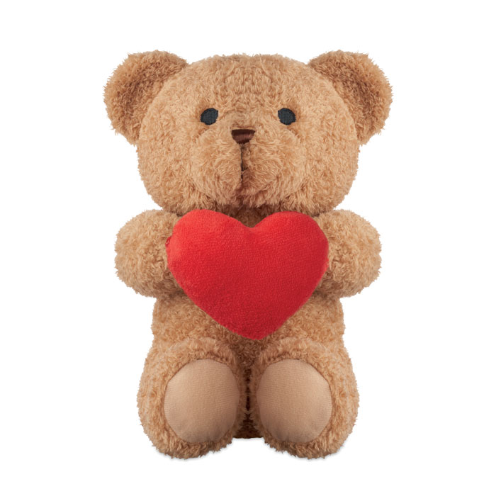 Teddybär mit Herz 23cm Teddybär mit Herz 23cm als Werbeartikel mit Logodruck