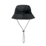 Fisherman-Hat Schwarz, Rückansicht