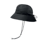 Fisherman-Hat Schwarz, Seitenansicht