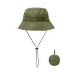 Fisherman-Hat Gruen als Werbeartikel mit Logodruck