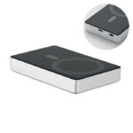 Powerbank 10000 mAh Silber als Werbeartikel mit Logodruck