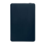 Powerbank 10000 mAh Blau, geöffnet dargestellt