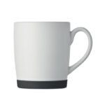 Keramikbecher 300 ml Schwarz, Seitenansicht