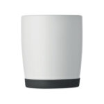Keramikbecher 300 ml Schwarz von oben