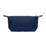 Kosmetiktasche 600D RPET Blau von oben