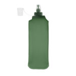 Faltbare Wasserflasche 500ml Gruen, Seitenansicht