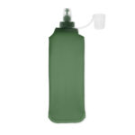 Faltbare Wasserflasche 500ml Gruen von oben