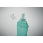 Faltbare Wasserflasche 500ml Blau, Detailaufnahme des Materials