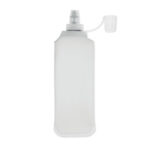Faltbare Wasserflasche 500ml Weiß von oben