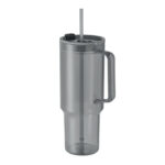 Trinkbecher RPET 1200ml Grau, Rückansicht