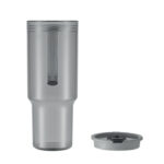 Trinkbecher RPET 1200ml Grau von oben