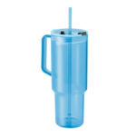 Trinkbecher RPET 1200ml Blau als Werbeartikel mit Logodruck