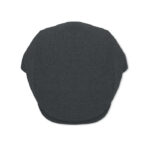 Newsboy-Kappe 335 g/m² Schwarz, Rückansicht