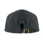 Newsboy-Kappe 335 g/m² Schwarz, Seitenansicht