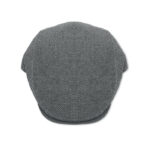 Newsboy-Kappe 335 g/m² Grau, Rückansicht