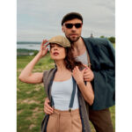Newsboy-Kappe 335 g/m² – Vorderansicht