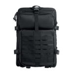 Outdoor-Rucksack 600D RPET, Seitenansicht
