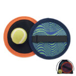 Ballfangspiel aus Neopren als Werbeartikel mit Logodruck