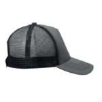 Trucker Kappe 5 Panels Grau von oben